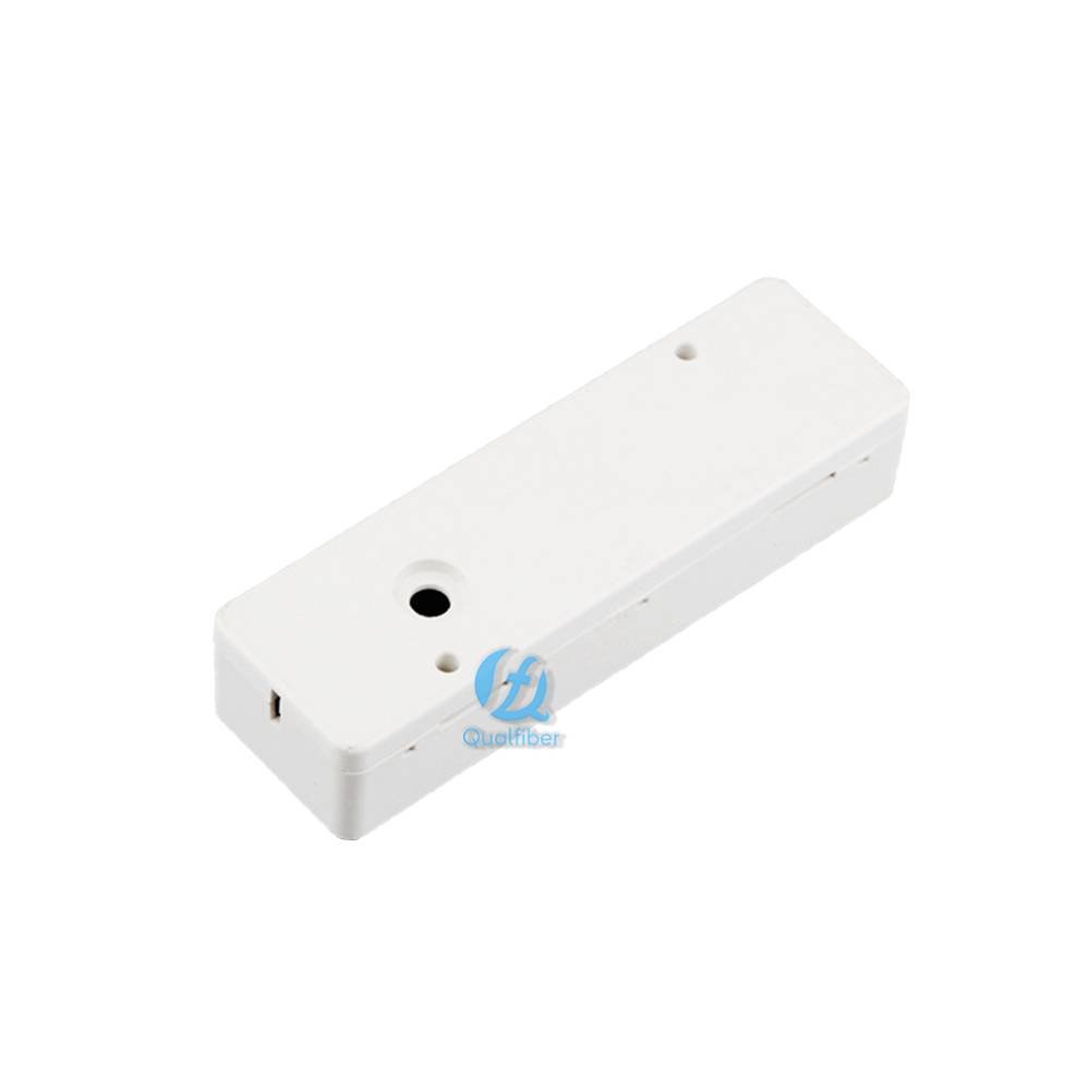 China wholesale Duplex Patch Cord - 1 Inlet 2 Outlet Optic Fiber Protector Rectangle Box – Qualfiber