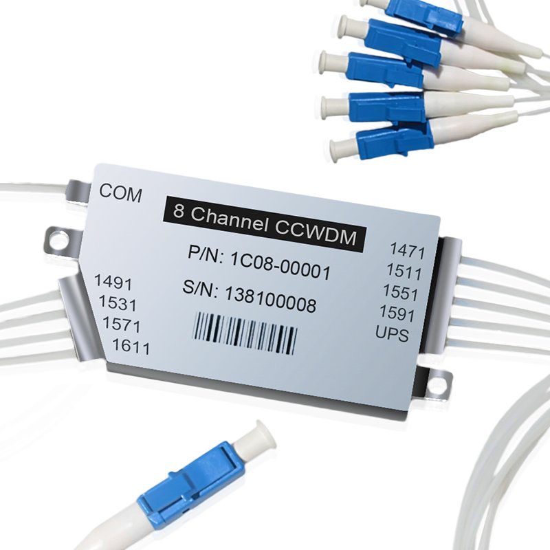OEM/ODM China Fiber Optic Splice Closure Manufacturers - 4/8 channel CCWDM 4/8-CH Compact CWDM Mux/Demux module Mini CWDM – Qualfiber