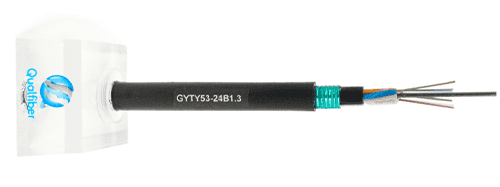 What is GYTY53 fiber optic cable?