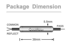 1x2 CWDM Device(3 Ports)