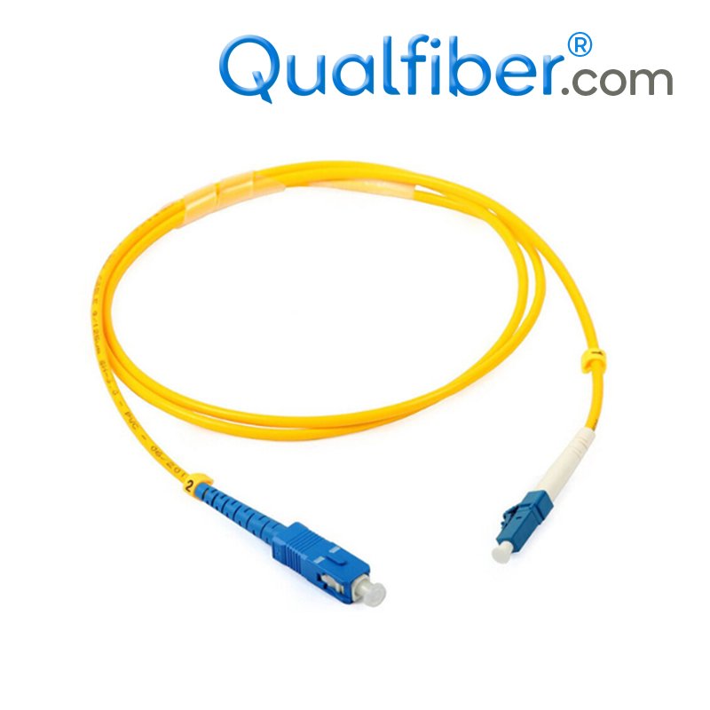 Vente Chaude Mpo Patch Cord – Cordon de brassage fibre Simplex SC-LC – Qualfiber