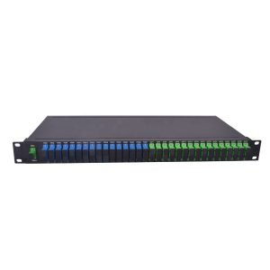 Cheapest Price Dwdm Module – 1U Rack Mount FWDM fiber optic patch panel optical fiber FWDM Chassis – Qualfiber