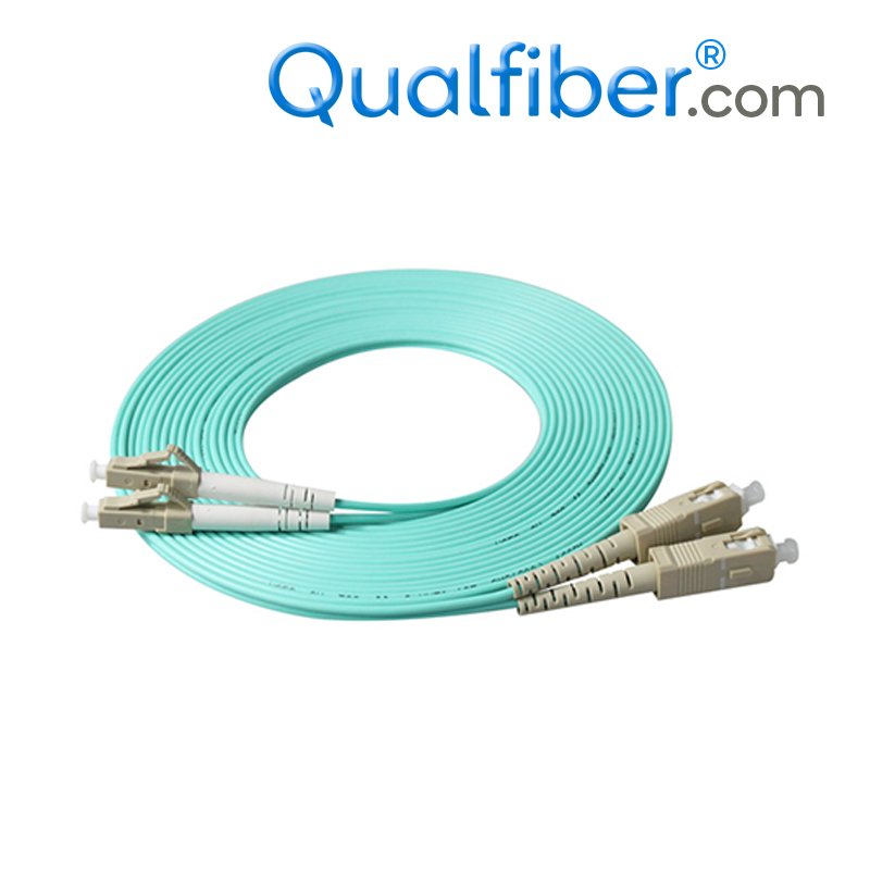 Cordon de brassage à fibre optique duplex SC-LC