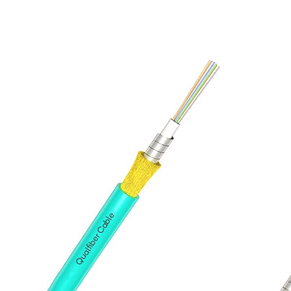 Mini multi core Tubo de acero en espiral Cable de fibra óptica