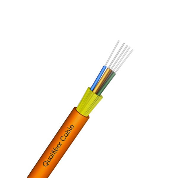 Cable óptico de tampón de distribución apretado (GJFJV)