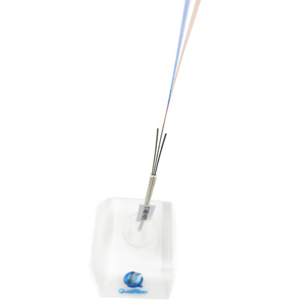 2 Core Indoor FTTH Flat Drop Fiber Optic Cable GJXH