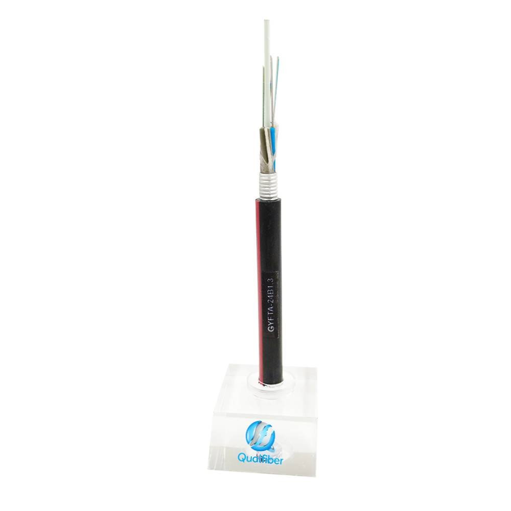 24-288F SM G652D Direct Burial Outdoor Fiber Optic Cable GYFTA