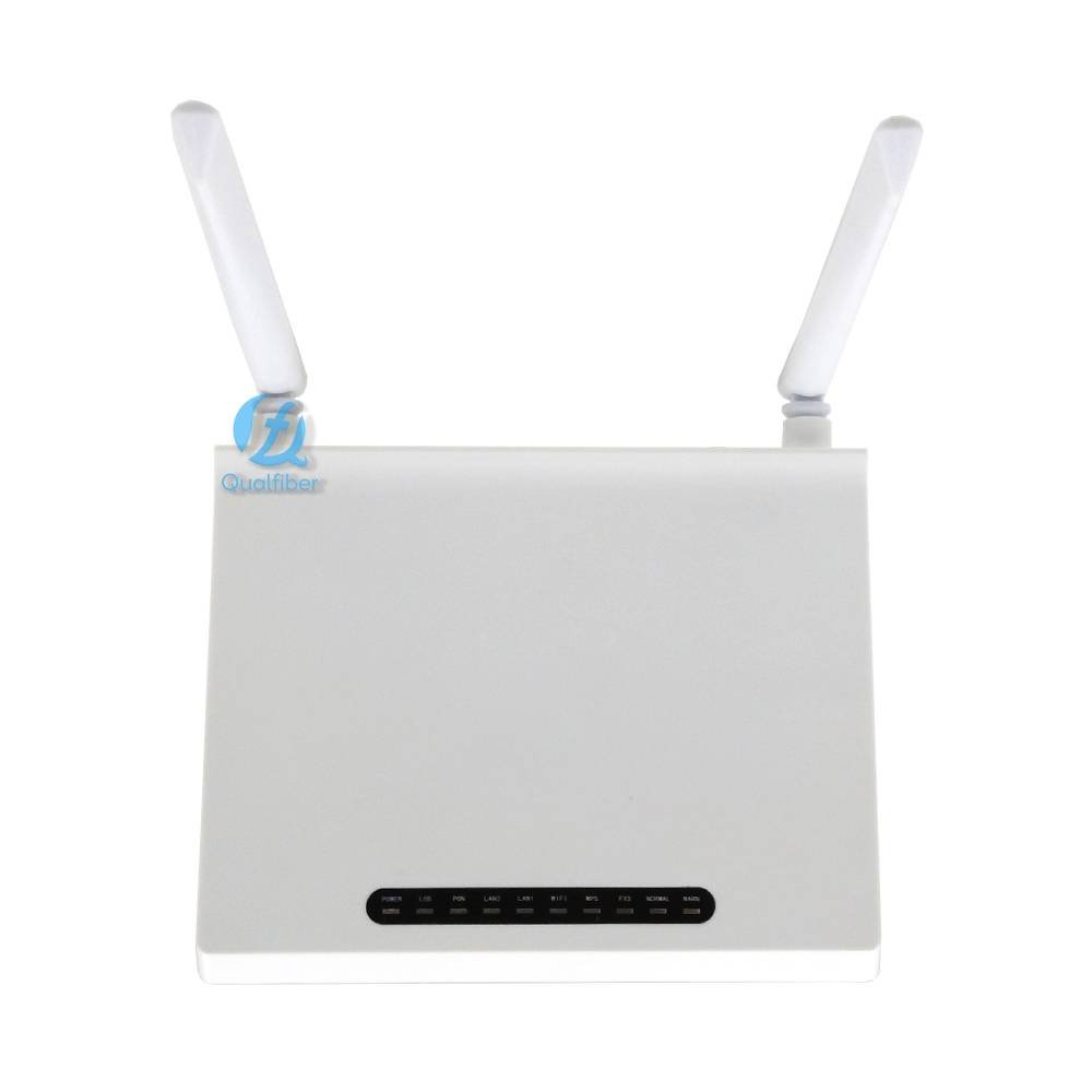 Nouveaux Produits Populaires 1ge+3fe+1tel+Usb+Wifi Gpon Onu – ONU xPON 1Ge 1Fe LAN WiFi – Qualfiber