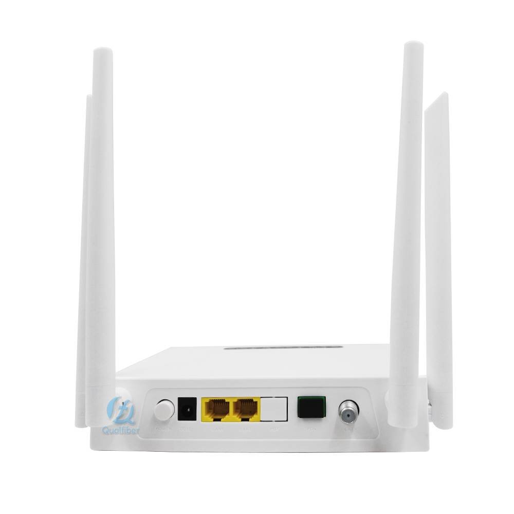 Nuevo Estilo 2020 Wifiblast – xPON ONT 2GE LAN WiFi 1200AC con CATV QF CXAC200WC – Qualfiber