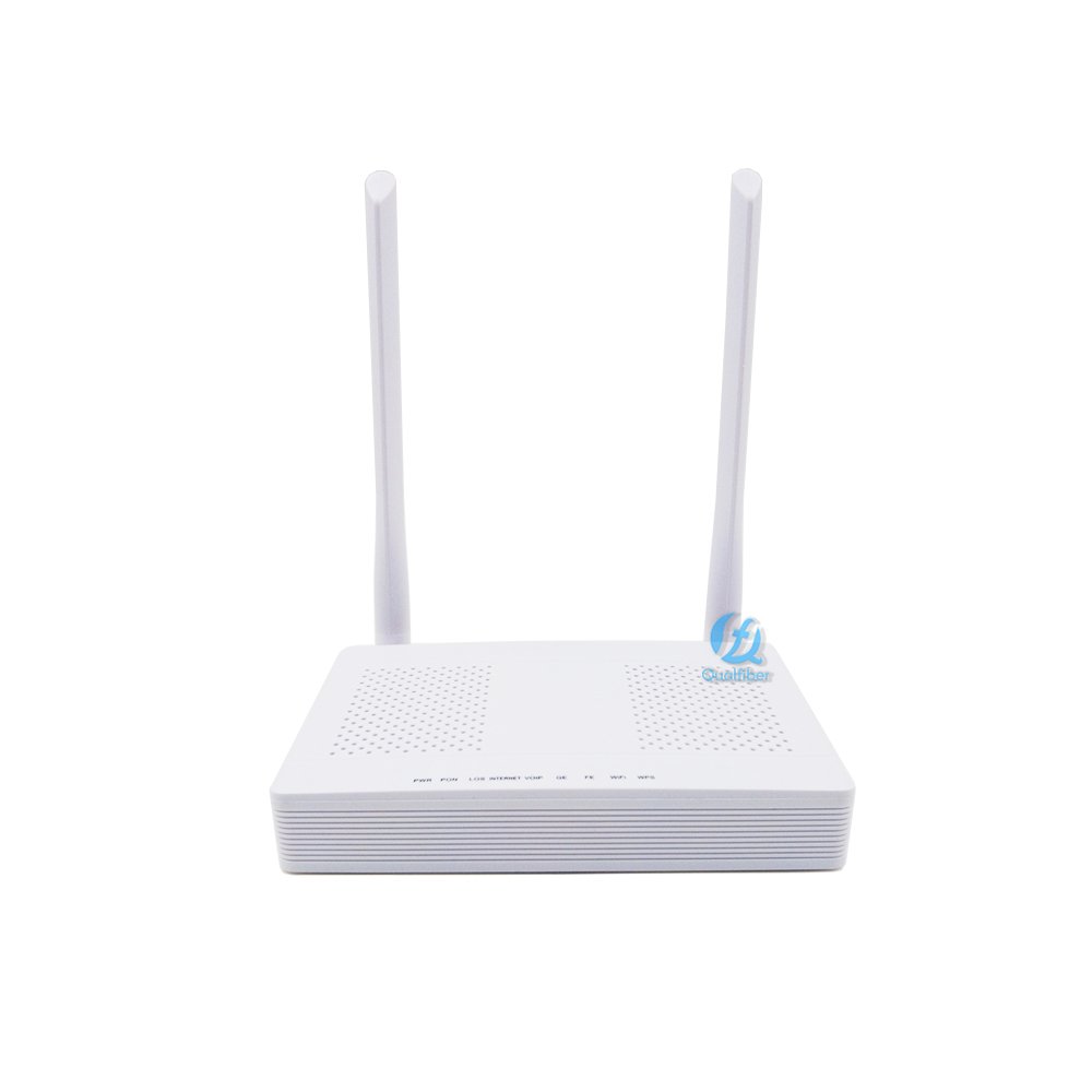 OEM Personnalisé Router Ax – XPON (GPON et EPON) 1GE 1FE LAN avec POTS pour Téléphone QF-LX101WP – Qualfiber