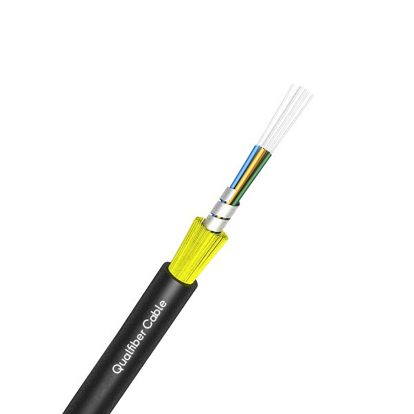 Câble optique d&rsquo;intérieur de fibre de distribution blindée de fil d&rsquo;acier en spirale