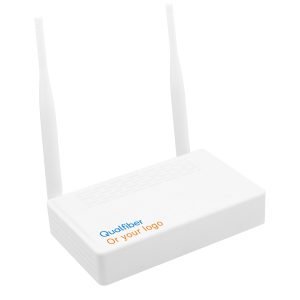 OEM manufacturer Ax Wifi – QF-HX101WCP 1GE+1FE WIFI XPON+CATV+1POTS (Both GPON ONU and EPON ONU) – Qualfiber