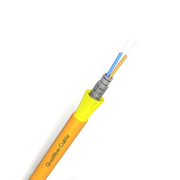 Cable interior blindado en espiral con trenzado