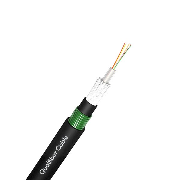 GYFXTY53 de fibre optique de tube lâche central blindé à double gaine multimode